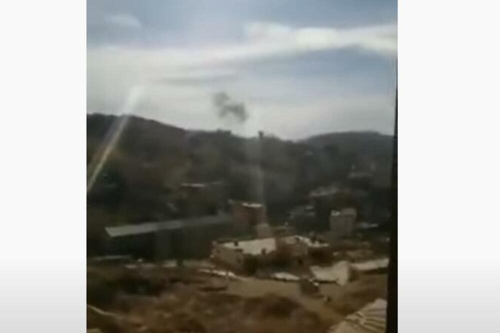 SNAŽNA EKSPLOZIJA ODJEKNULA U LIBANU! Oblak dima se podigao u dolini Beka (VIDEO)