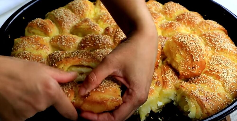 Ispečene kupus kiflice