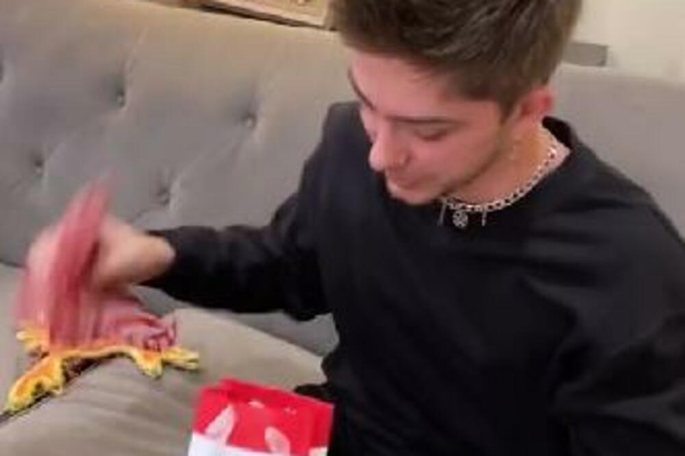BAKA NA GENIJALAN NAČIN PREŠIŠALA UNUKA: Nadao se 1 STVARI za Božić, pa ostao u ČUDU kada je otvorio POKLON (VIDEO)