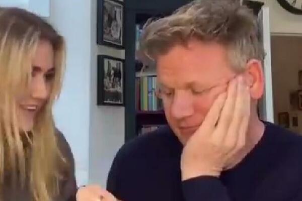 GORDON REMZI SE STALNO MRŠTI, ALI NA TO ŠTO JE URADILA NJEGOVA ĆERKA NIJE OSTAO IMUN: Smejaćete se DO SUZA! (VIDEO)