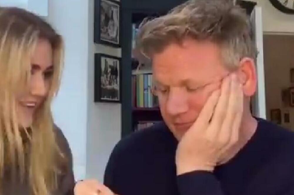 GORDON REMZI SE STALNO MRŠTI, ALI NA TO ŠTO JE URADILA NJEGOVA ĆERKA NIJE OSTAO IMUN: Smejaćete se DO SUZA! (VIDEO)