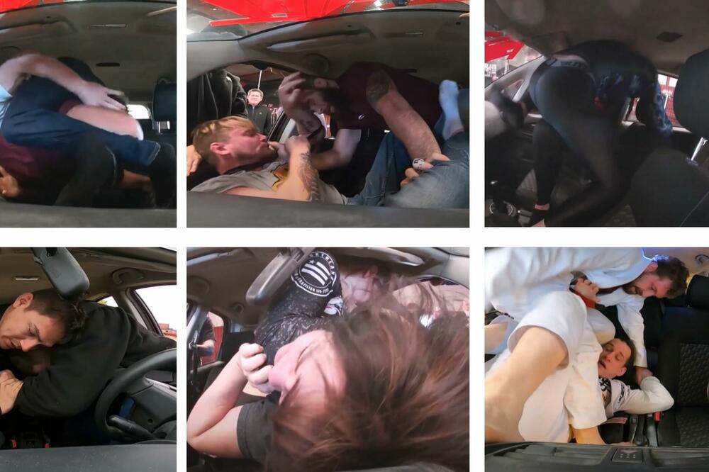 GRUBA DEŠAVANJA NA ZADNJEM SEDIŠTU AUTA! BIZARNI A SVE POPULARNIJI BORILAČKI SPORT IZ RUSIJE! (VIDEO)