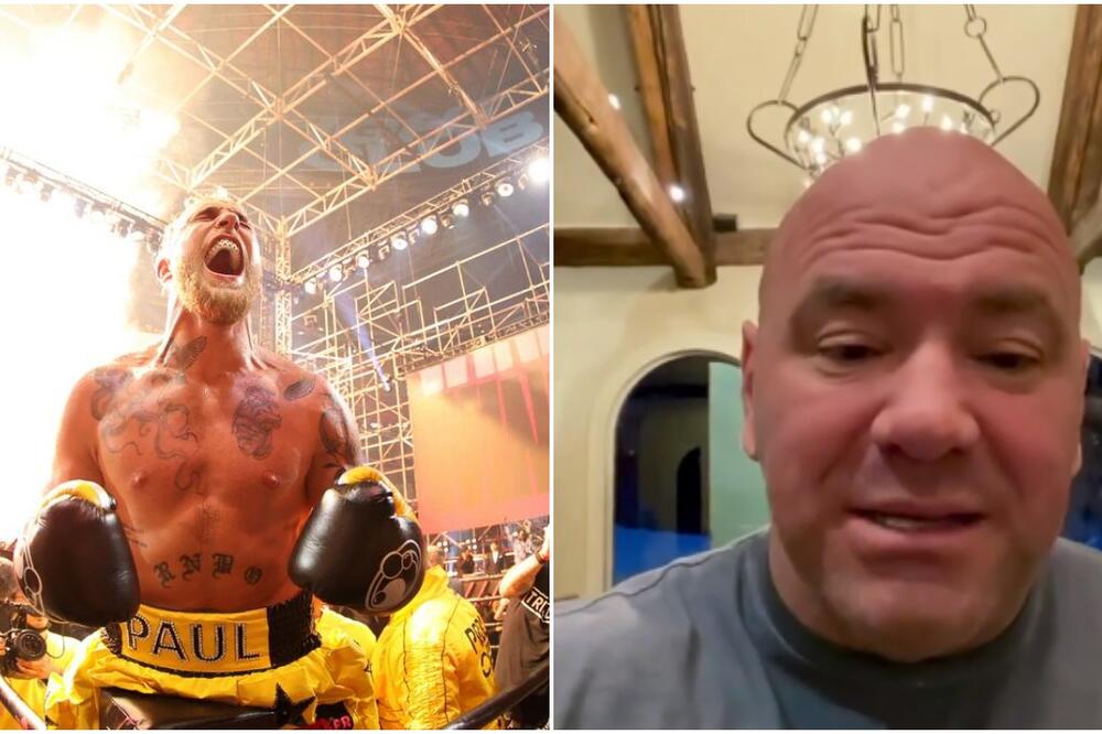 "JA NE KORISTIM KOKAIN, A TI SI VARALICA NA STEROIDIMA!" - Brutalan odgovor prvog čoveka UFC-a bokseru jutjuberu!