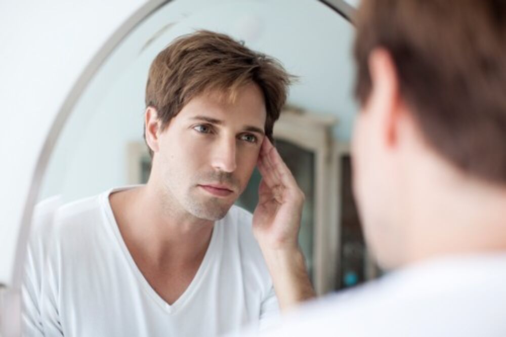 Čovek, Dečko, Briga, Zabrinut, Zabrinutost, Ogledalo