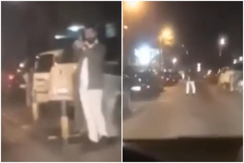 OVO JE ZA RUBRIKU "PARANORMALNO"! Snimljen SABLASAN prizor na Vračaru, vozač u kolima pretrnuo, a ko ne bi? (VIDEO)