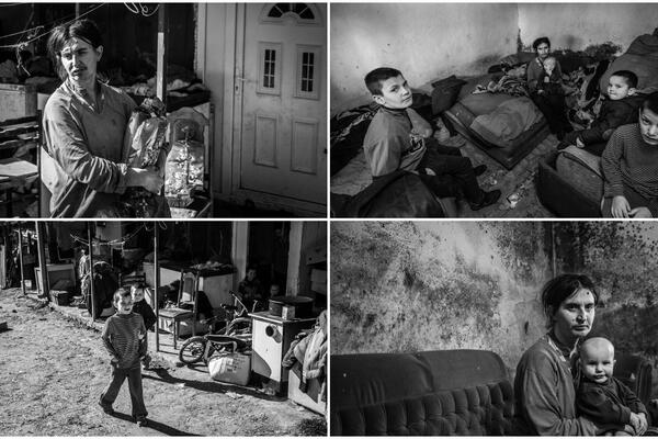 KUĆA KAO IZ FILMOVA STRAVE U KUČEVIŠTU JE NJIHOVA! Bolesna majka sa PETORO DECE živi u BUĐAVOJ RUINI (FOTO)
