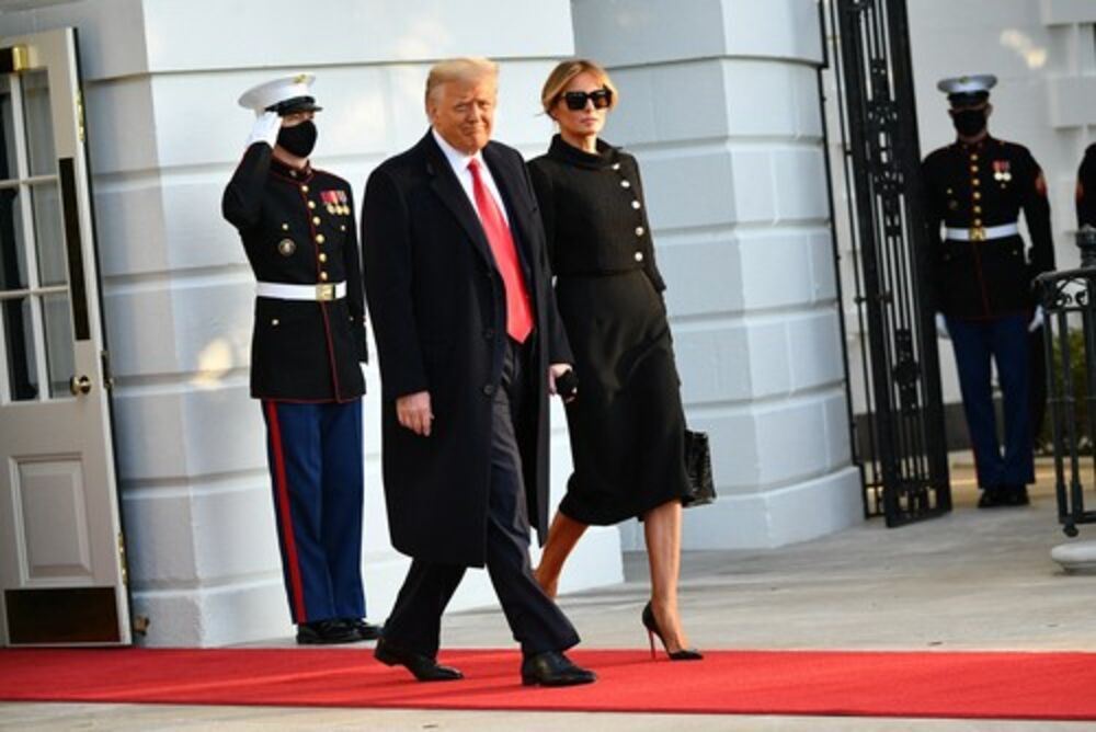 Melanija i Donald Tramp 