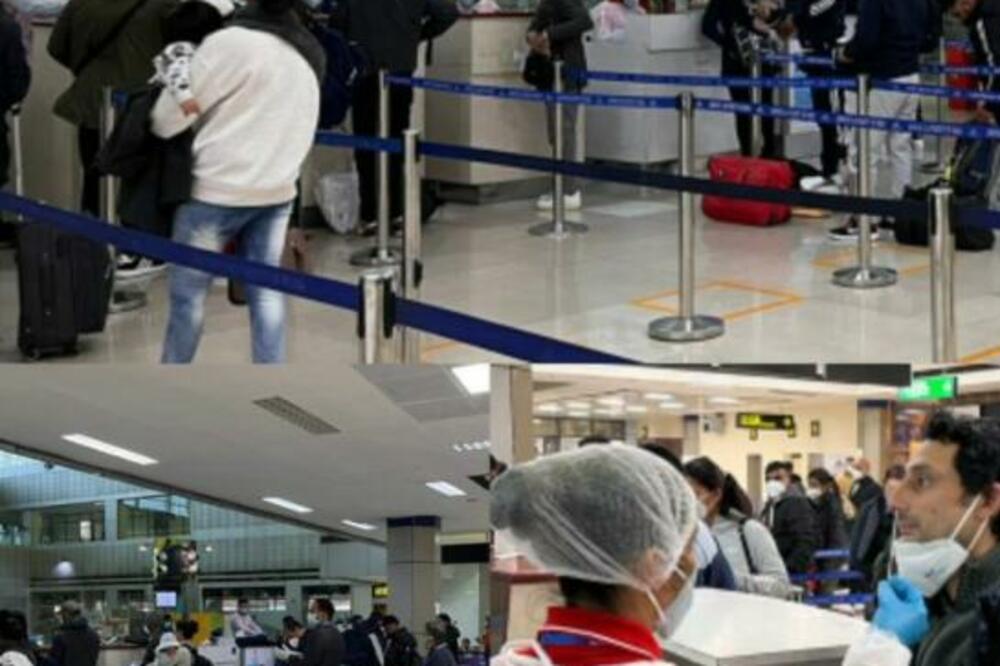 125 PUTNIKA ZAVRŠILO U BOLNICI: Poleteli navodno NEGATIVNI, a sleteli POZITIVNI?! (FOTO)