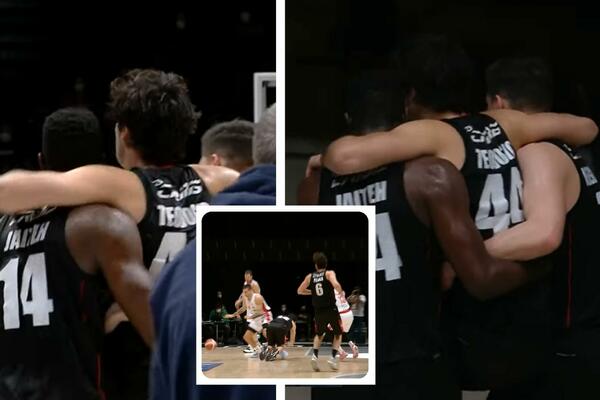 TEODOSIĆA IZNELI SA TERENA! KOMENTATOR PREKRIO OČI! KOLENO JE SAMO KLECNULO! (VIDEO)