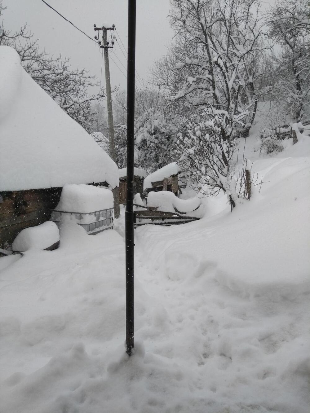 Sneg, Ivanjica