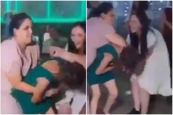 ''DRŽ' GA SNAJKA''! Uhvatila se za njega i NE PUŠTA, ovo na svadbi još nismo videli, FILMSKA AKCIJA! (VIDEO)