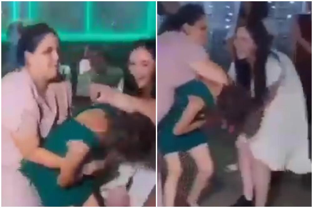 ''DRŽ' GA SNAJKA''! Uhvatila se za njega i NE PUŠTA, ovo na svadbi još nismo videli, FILMSKA AKCIJA! (VIDEO)