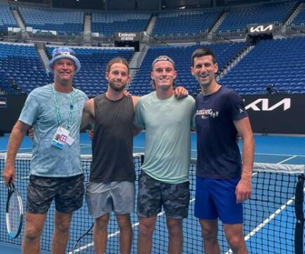 Tristan Šulkejt, Novak Đoković, Melburn