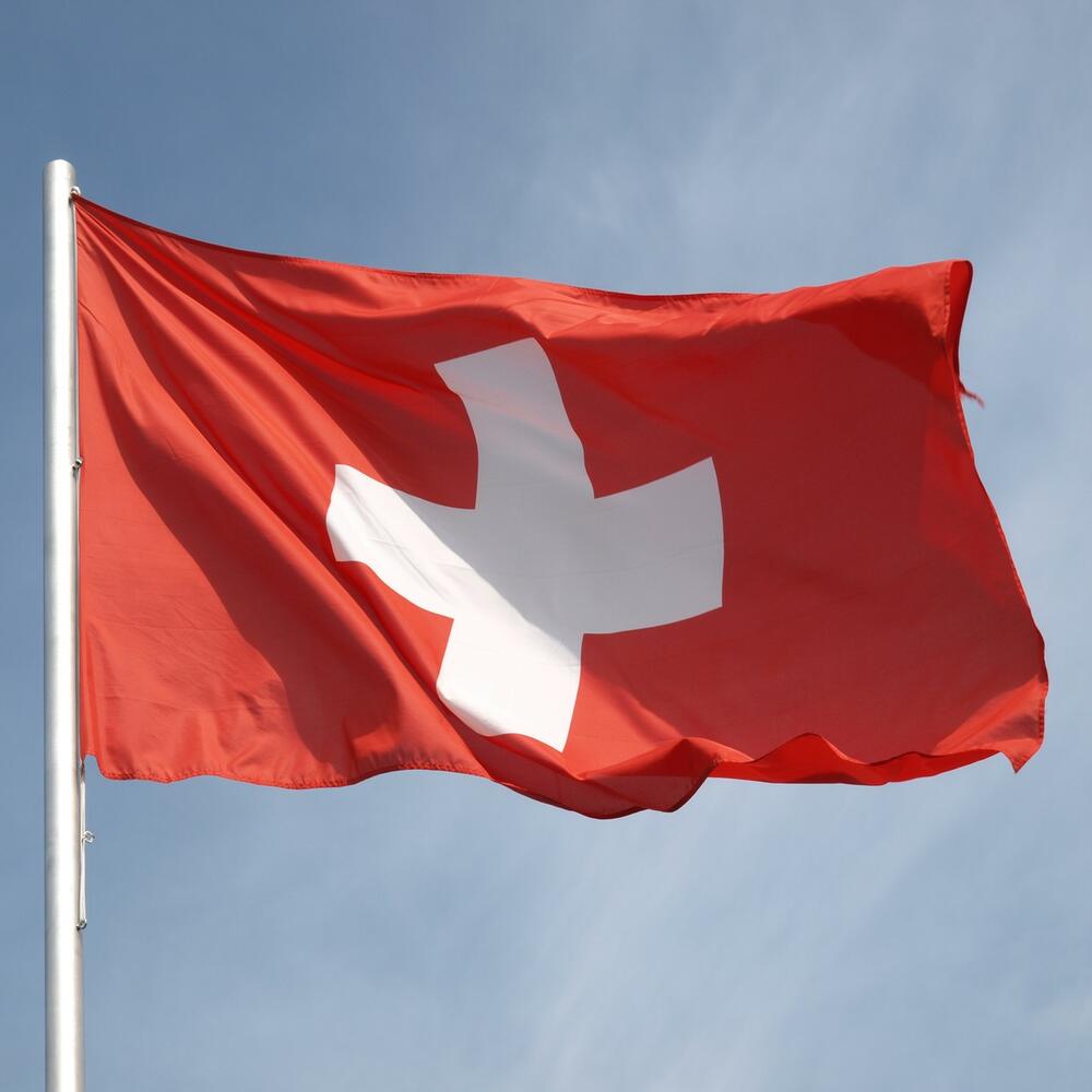 Švajcarska, Švajcarska zastava