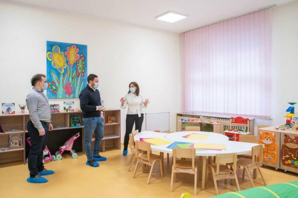 Uređen deo vrtića "Lola" u Francuskoj ulici