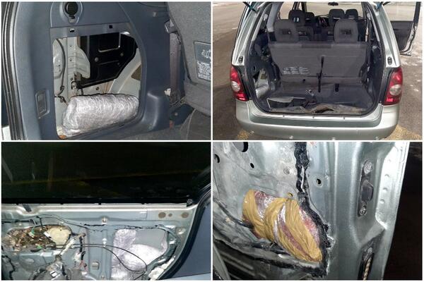 UHAPŠEN CRNOGORAC NA GRANIČNOM PRELAZU GOSTUN! Sakrio 28 paketa droge i to OVDE (FOTO)