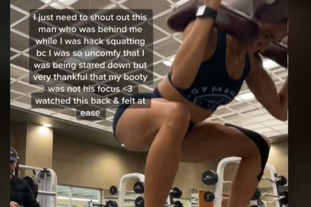 NIJE JOJ ODMERIO ZADNJICU! U ČUDU što je mladić NIJE GLEDAO dok je vežbala, odlučila se na ovaj KORAK (VIDEO)