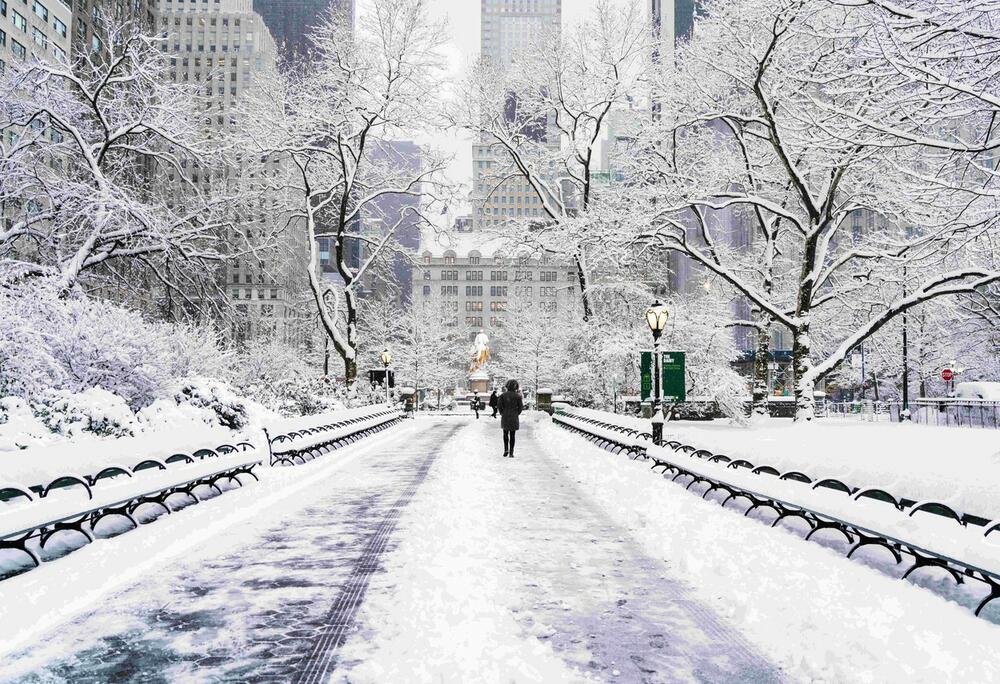 Sneg, Njujork, Snežna oluja