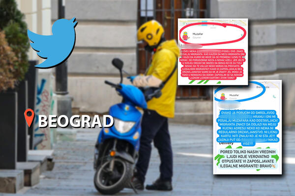 PUKLA BRUKA U SRBIJI! Žena se žalila na DOSTAVLJAČA HRANE, smeta joj što se zove MUZAFAR, da li smo u 21. VEKU?