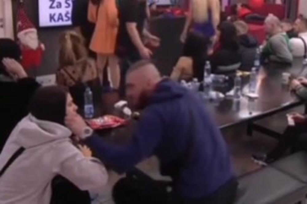 NOVA TUČA U ZADRUZI: Milica ŠTIPALA Mensura, a onda je on KRVNIČKI NASRNUO na nju! (VIDEO)