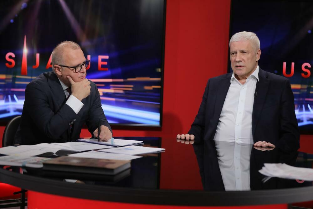 Goran Vesič i Boris Tadić