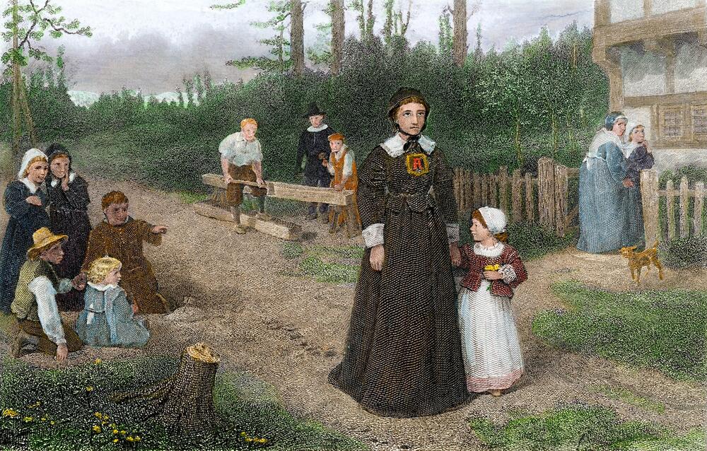 Skerletno slovo, Hester Prin