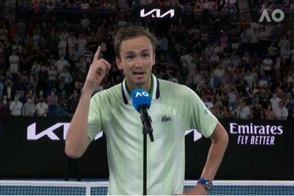 DANIL MEDVEDEV RAZOČARAN: "Imaju nizak nivo inteligencije!" (VIDEO)