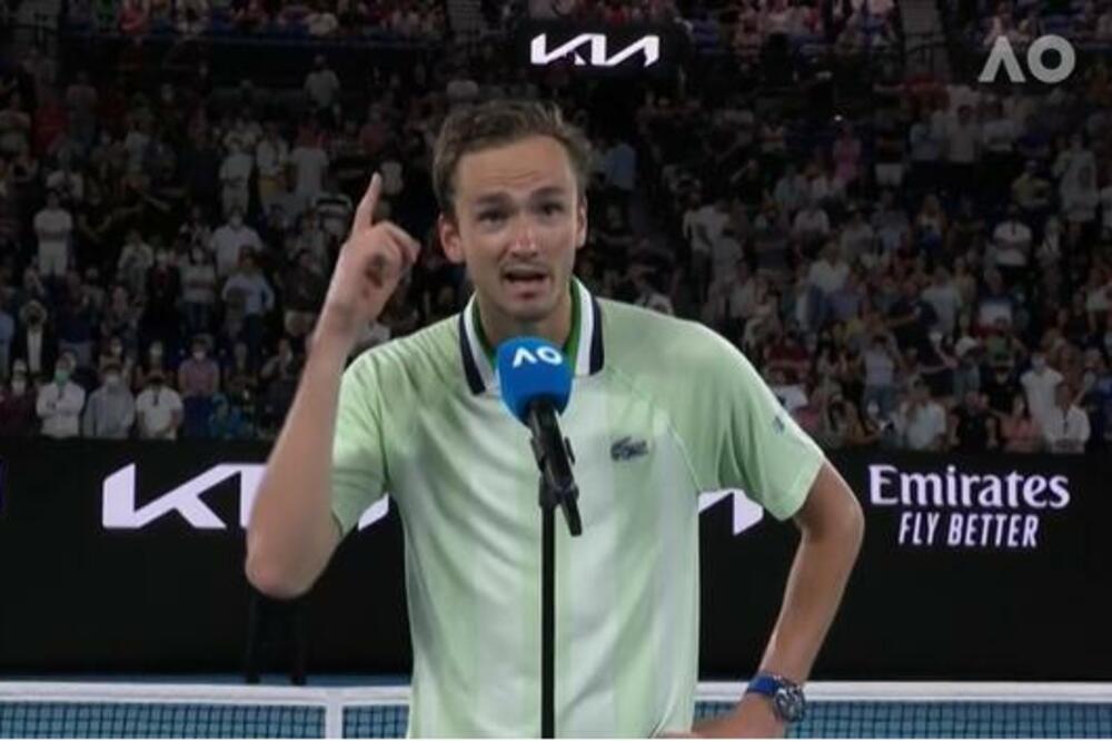 DANIL MEDVEDEV RAZOČARAN: "Imaju nizak nivo inteligencije!" (VIDEO)