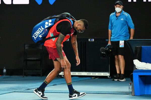 NIK KIRJOS SE POVUKAO SA TURNIRA! Emotivno poručio: Hteo sam da vidite da sam sposoban, mnogo mi je žao, volim vas!