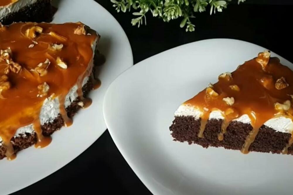 KAFA, ORASI I 3 JAJETA: Savršena TORTA od malo sastojaka ima FANTASTIČAN UKUS! (RECEPT)(VIDEO)