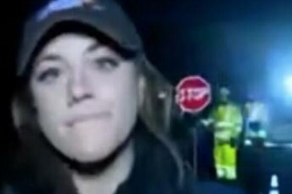 NOVINARKU U PROGRAMU UŽIVO UDARIO AUTOMOBIL! Nećete verovati šta je usledilo (VIDEO)