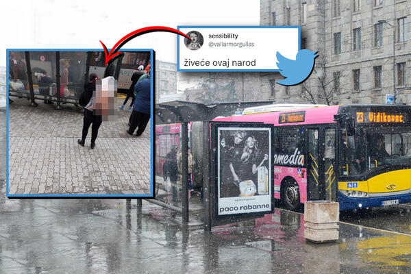 MOTAJTE KABLOVE, GOSPOĐETINA JE PREŠLA IGRICU: Samo još ovu scenu nismo videli na srpskom stajalištu (FOTO)