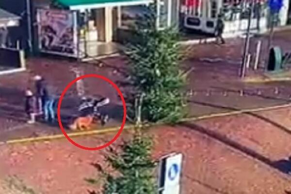 KOLICA SA BEBOM SE OTKOTRLJALA I PALA U LEDENO JEZERO! Kamere zabeležile trenutak UŽASA, usledila DRAMA (VIDEO)