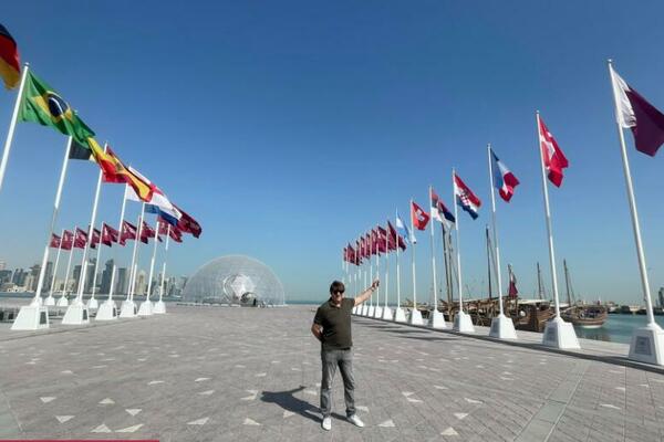 ZAVIORILA SE ZASTAVA SRBIJE U KATARU! (FOTO)