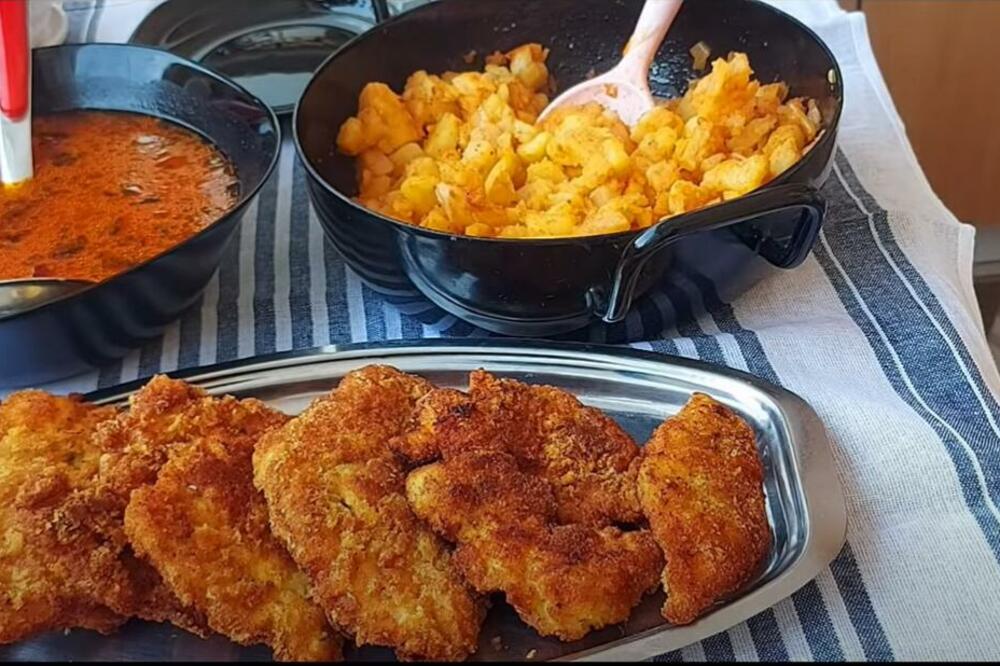 BRZINSKA PRIPREMA RUČKA SA ČAK TRI JELA: Da se najede čitava porodica! (VIDEO)