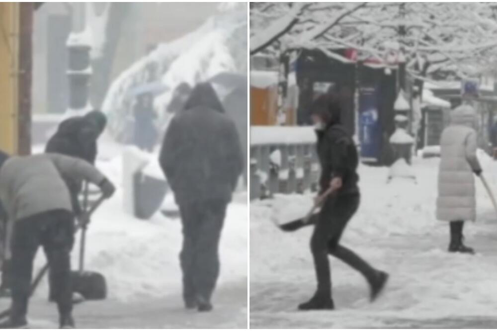 IMA LI KOGA DA SE PRIHVATI LOPATE? Za čišćenje snega dnevnica 4.000 dinara, jedino STUDENTI hoće da se "MUČE"!