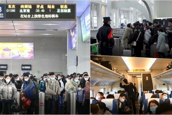 KINESKA NOVA GODINA: Na proslavu u jednom danu otputovalo 26 miliona ljudi (VIDEO)