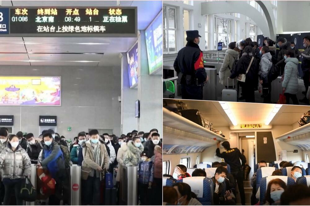 KINESKA NOVA GODINA: Na proslavu u jednom danu otputovalo 26 miliona ljudi (VIDEO)