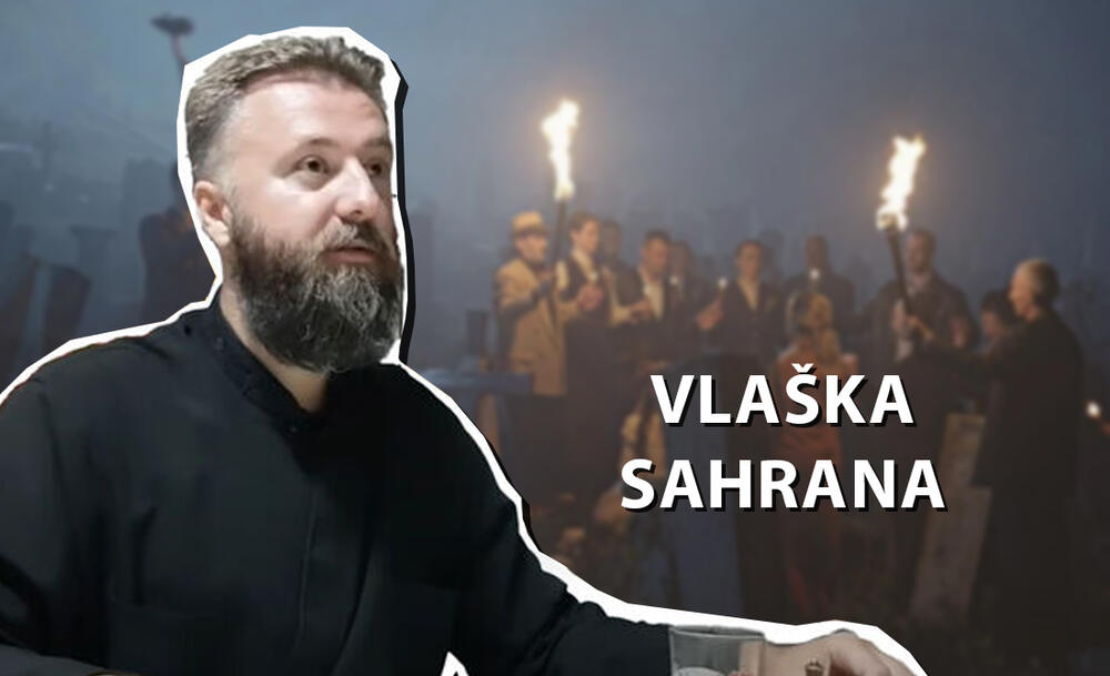 Vlaška magija, Vlaška sahrana, Otac Predrag Popović