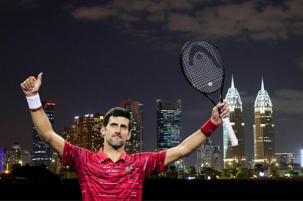 SKLANJAJTE SE SA PUTA! POTVRĐENO JE! NOVAK NASTUPA U DUBAIJU! (FOTO)
