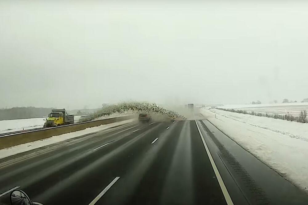 SULUDA IDEJA PUTARA! Umesto da očiste sneg napravili opšti HAOS, povređeno 12 ljudi (VIDEO)