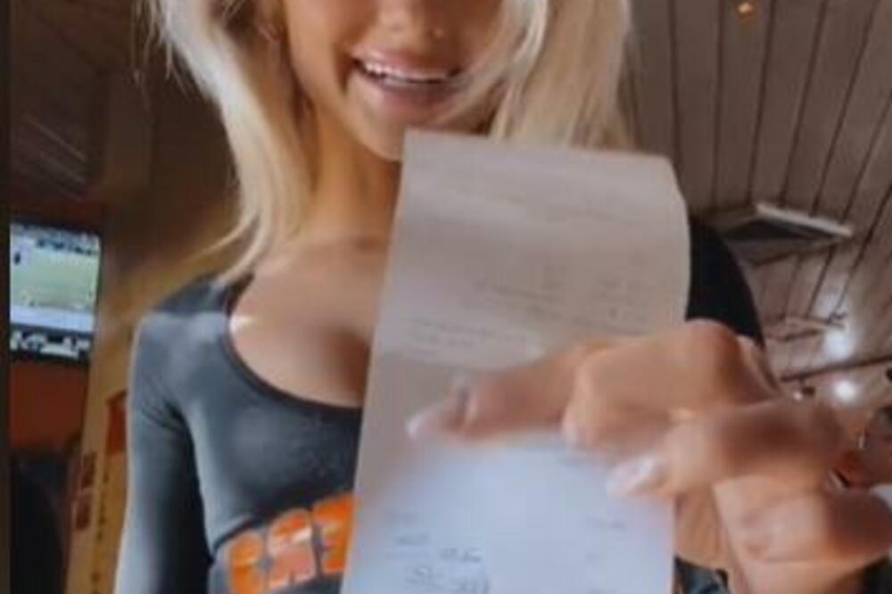 OBJAVILA KOLIKO NOVCA ZARADI ZA 4 SATA OD NAPOJNICA: Konobarica se javno OBRUKALA za sve pare! (FOTO) (VIDEO)