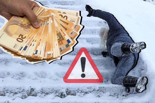 AKO SE IZLOMITE NA LEDU, MOŽETE DOBRO DA NAPLATITE ODŠTETU: Evo šta vam je potrebno!