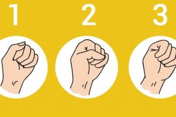 STISNITE PESNICU I POGLEDAJTE U SVOJU RUKU: U zavisnosti od toga gde vam je palac, vaš tip ličnosti se razlikuje