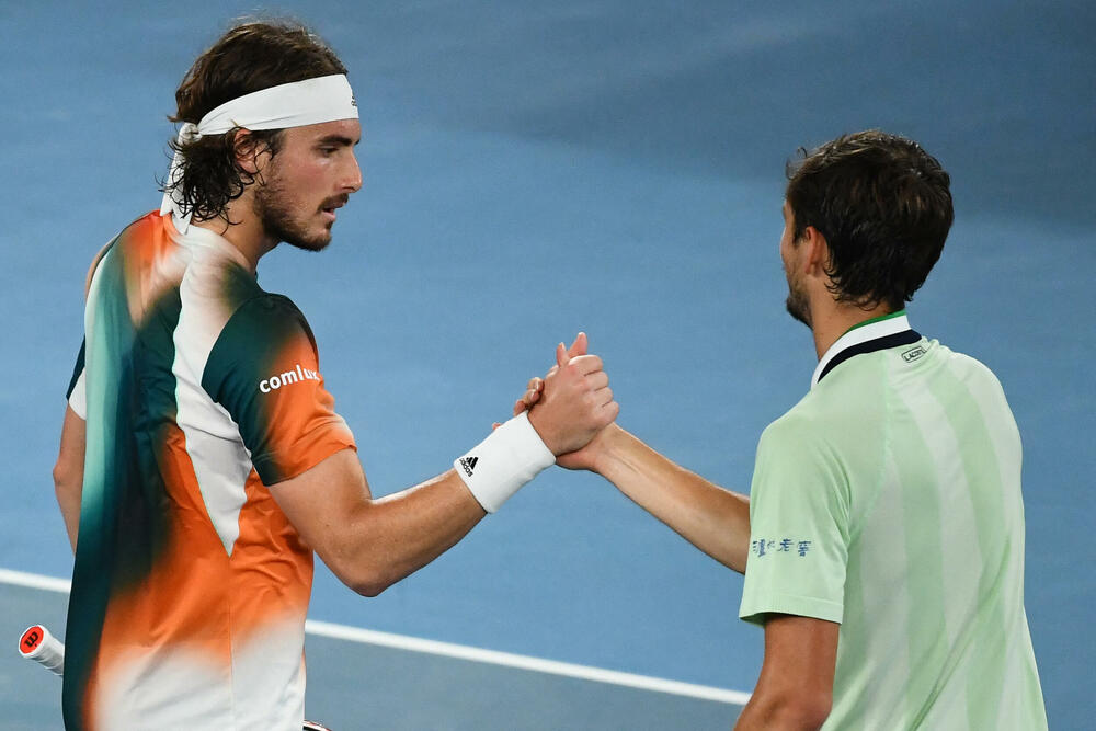 Danil Medvedev, Tenis, Stefanos Cicipas