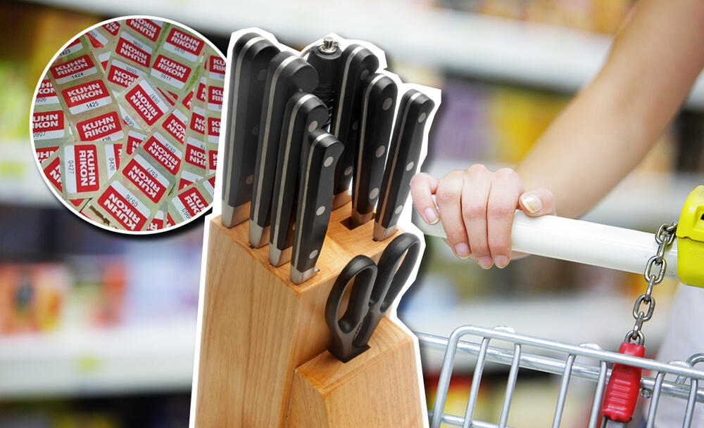 Maxi, Maxi nalepnice, Noževi