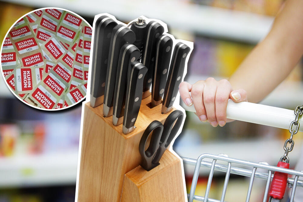 SRPSKE MUKE NIKO NE ZNA, OPŠTA FRKA ZBOG NOŽEVA I NALEPNICA: Haos na kasama, a PAMETNI UMOVI su se dosetili 1 FORE