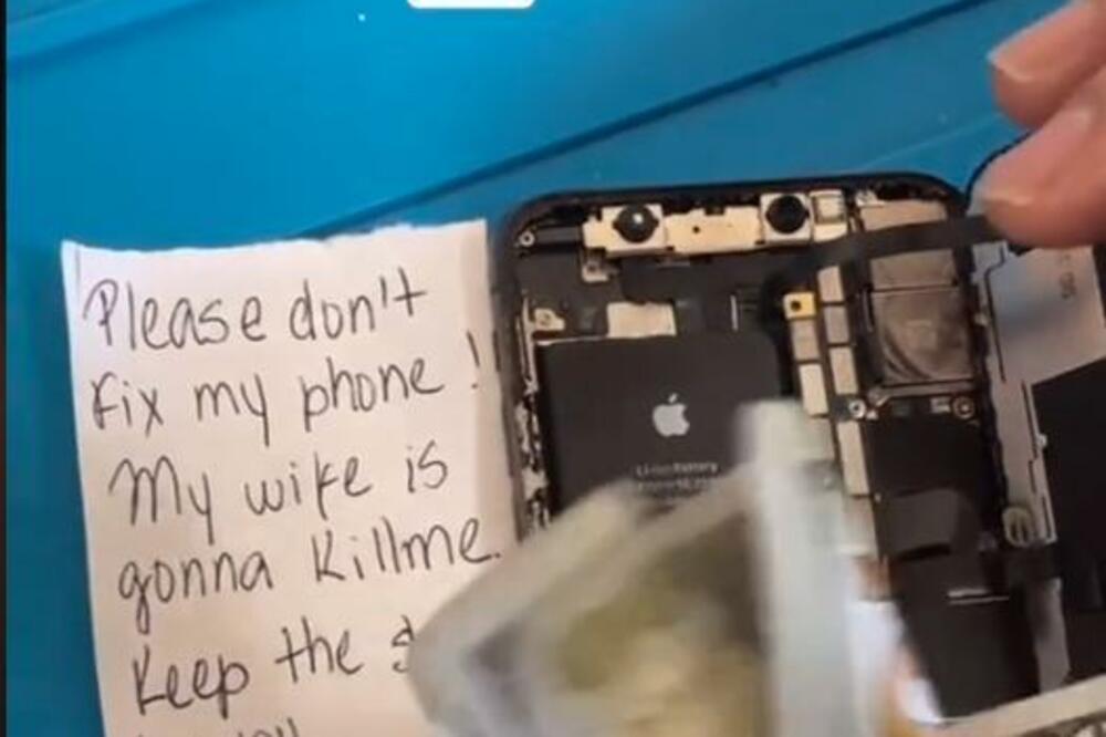VARAO SUPRUGU, a onda poslao telefon na popravku, kada su ga otvorili u servisu bili su ŠOKIRANI SADRŽAJEM (VIDEO)