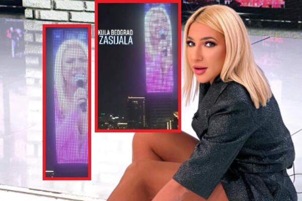 SADA SMO SVE VIDELI! KULA BEOGRAD ZASIJALA SA LIKOM JOVANE JEREMIĆ!