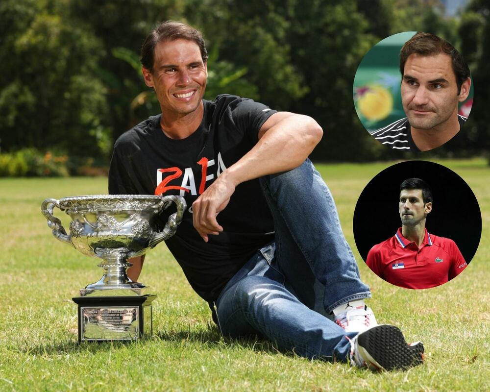 Rodžer Federer, Rafael Nadal, Novak Đoković